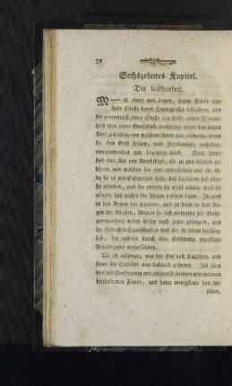 [Sechszehntes - Zwanzigstes Kapitel.]