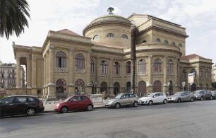Teatro Massimo, Nordwestfassade