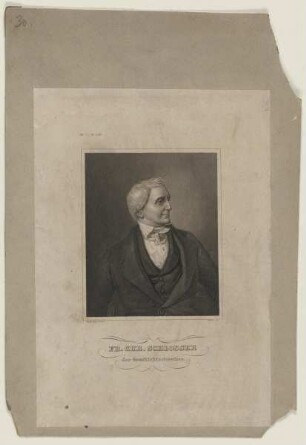 Bildnis des Fr. Chr. Schlosser