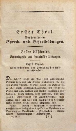 Teut oder theoretisch-praktisches Lehrbuch der gesammten deutschen Sprachwissenschaft, 2. Vorschule der Sprach- und Redekunst ...
