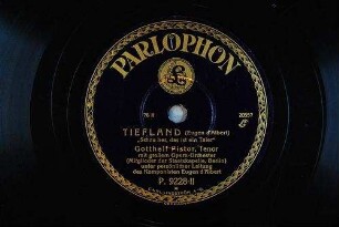 Tiefland : "Schau her, das ist ein Taler" / (Eugen d'Albert)