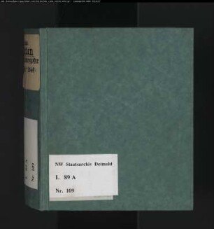 Gogerichtsregister Vogtei Heiden