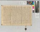 Nachdem + Statz von Segrade 1460 Septr. 10. in s. Testament den Predigern 6 Mud Roggen jährl. Erbpacht verliehen hat ander + Mathys Ovesbachs Hof zu Hoven, wie sein Vater 2 Gulden Erbzins als Anniversarium hat, so haben die Bruder Peter und Gotschalk von Segrade eine jährl. Rente von 6 Gulden an das Klosters gegeben an u. auf 10 Morgen Landes gelegen vor der Jungseitpforte, ebenfalls, als Anniversar wogegen der Prior sich zu gewissen relig. Handlungen verpflichtet. Wilhelm in gen Hoyre Richter, Gerard Beistel und Gerard Elreborn Schöffen in Aachen.