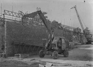 Singwitz. Baustelle bei VEB "Fortschritt"