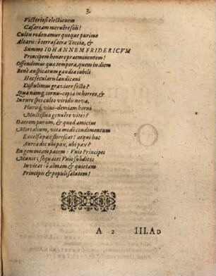 [In Ivbilaevm Evangelicvm, Anno 1617. celebratum]