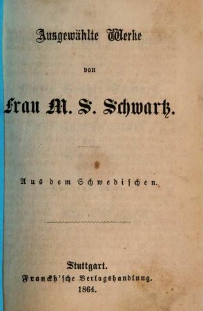 Die Wittwe und ihre Kinder, 2