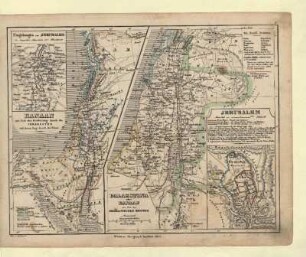 Palaestina oder Kanaan zur Zeit des Israelitischen Reiches, Jerusalem