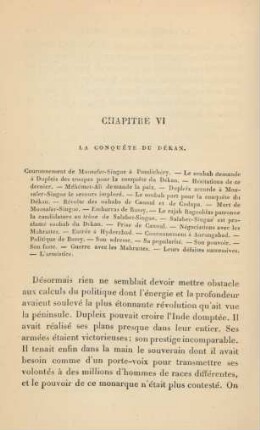 Chapitre VI. La conquête du Dékan