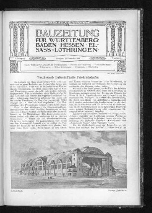 Wettbewerb Luftschiffhalle Friedrichshafen