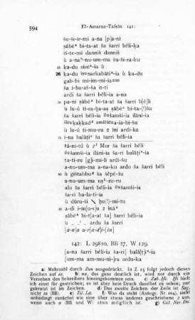 142. Ammunira von Berut an den König, Nr. 2 (L 29810, BB 27, W 129)