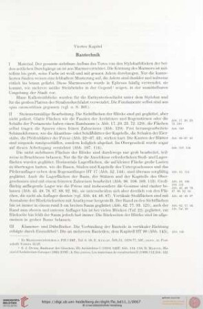 Viertes Kapitel: Bautechnik