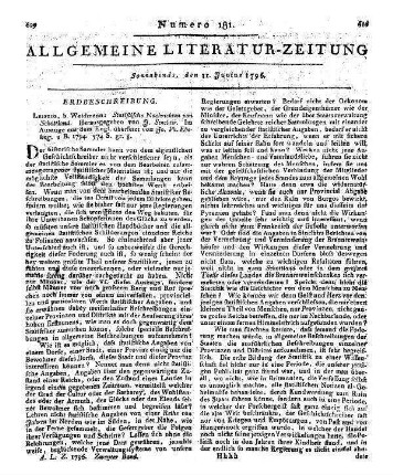 Will, G. A.: Geschichte und Beschreibung der Nürnbergischen Landstadt Altdorf. Altdorf: Monath & Kußler 1796