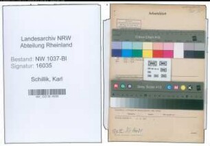 Entnazifizierung Karl Schillik , geb. 04.01.1891 (Vertreter)