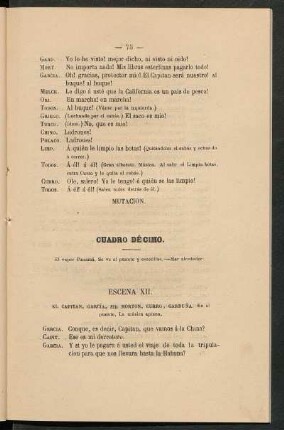 Cuadro décimo.