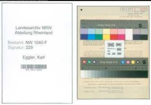 Entnazifizierung Karl Eggler , geb. 13.02.1908 (Zollbeamter)