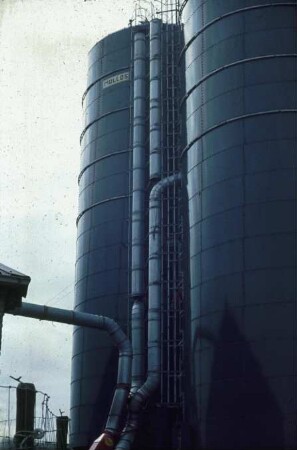 Fotografie: Lagertechnik, Silo, Hochsilo, Hochbehälter gasdicht