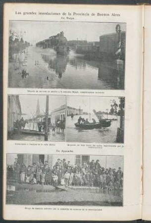 Las grandes inundaciones de la Provincia de Buenos Aires