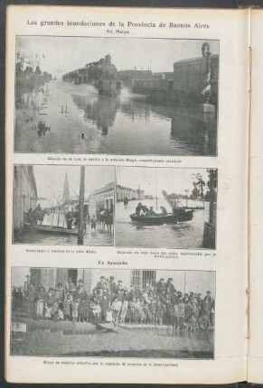Las grandes inundaciones de la Provincia de Buenos Aires