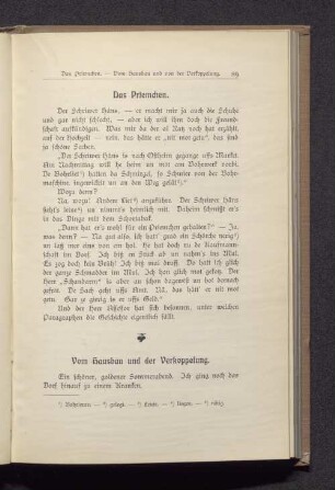 Vom Hausbau und der Verkoppelung