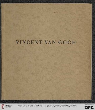 Vincent van Gogh, Aquarelle und Handzeichnungen : Februar-März 1928