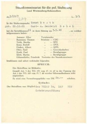 Barth, Ernst