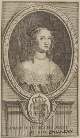 Bildnis von Anne d'Autriche