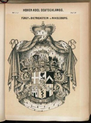 Taf. 79. Fürst v. Dietrichstein zu Nikolsburg.