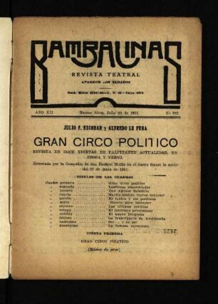 Títulos de los cuadros