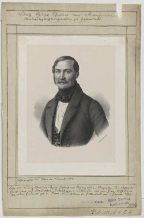 Bildnis des Ludwig Philipp Christian Minnigerode