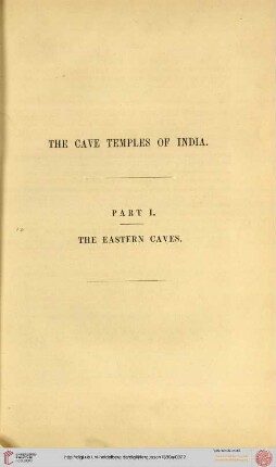 Part I - The Eastern Caves