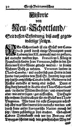 Seit dessen Erfindung biß auff gegenwärtige Zeiten