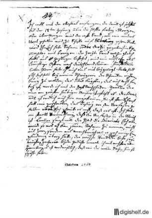 80: Brief von Friedrich Gottlieb Klopstock an Gottlieb Heinrich Klopstock und Anna Maria (die Eltern) Klopstock