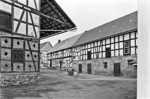 Hofreite (Hofreite, Fachwerk); Battenberg, Schulweg 4