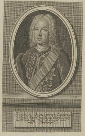 Bildnis von Friedrich Bogislaus von Schwerin