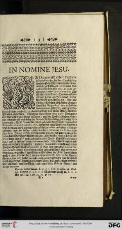 In Nomine Jesu