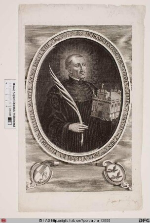 Bildnis hl. Meinrad (Meginrat)