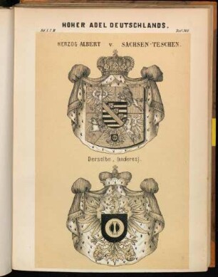 Taf. 348. Herzog Albert v. Sachsen-Teschen. - Derselbe, (anderes).