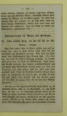 93. Erster punischer Krieg, von 264 bis 241 vor Chr