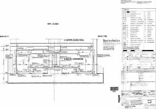 Stuttgart Hbf: Werkplan Schnitt km +0.092 S-Bahn Baulos 5/1