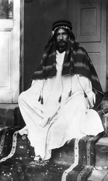 Albert von Le Coq as a Bedouin