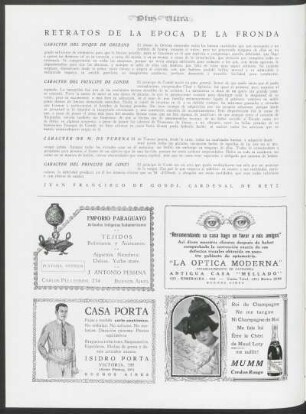 Retratos de la época de la Fronda