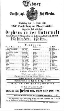 Orpheus in der Unterwelt