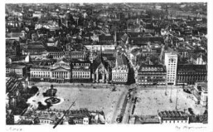 Leipzig: Orig. Fliegeraufnahme