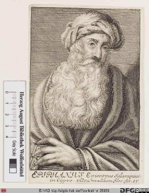 Bildnis Epiphanios von Salamis