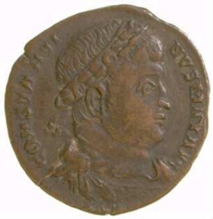 Münze, Follis, 332 - 333