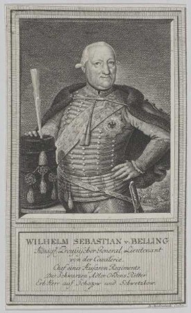 Bildnis des Wilhelm Sebastian v. Belling