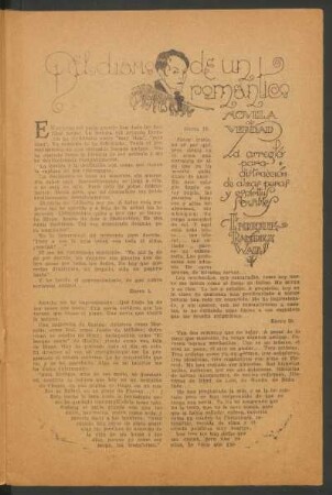 Del diario de un romántico : Novela de verdad