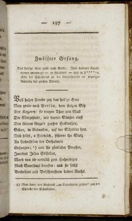 Zwölfter Gesang.