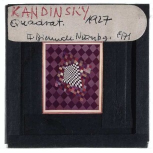 Kandinsky, Quadrate