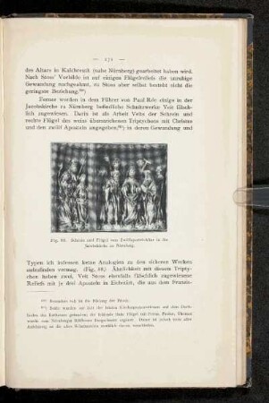 Fig. 88. Schrein und Flügel vom Zwölfapostel-Altar in der Jacobskirche zu Nürnberg.